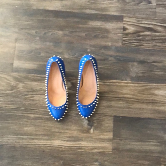 Chris-T Women Sexy Round Toe Stud Stiletto - Picture 2 of 7